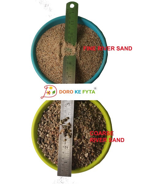 sand for planting seeds Coarse River Sand (Granules Size 2-4mm) for Garden Plants — GIFTnPLANTS