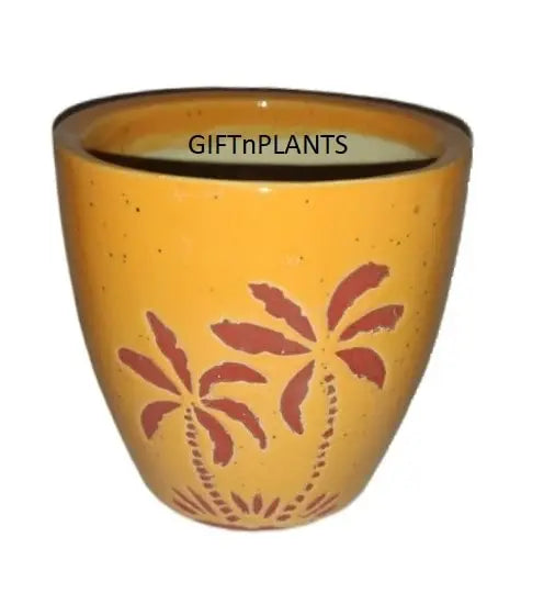 Ceramic Pot (Quantity-any 1 colour) (PCP2)