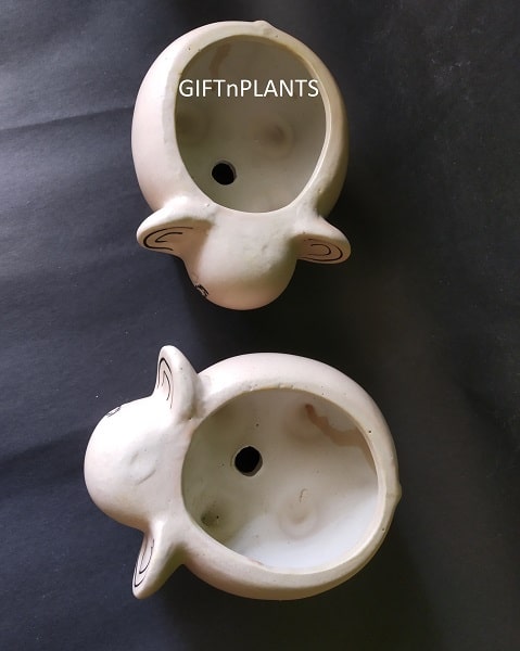 Elephant Ceramic Pot  (CPELE)