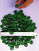Decorative glass pebbles are used for crafts, flower vases and plants' decoration.