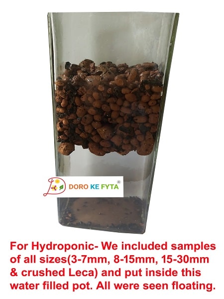 Lightweight Clay Balls Leca Balls for Floating Display