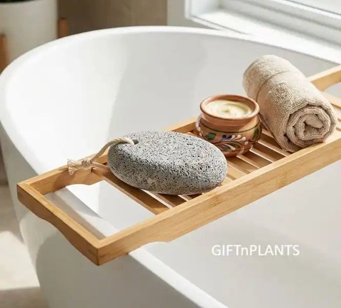 Natural Pumice Stone Scrubber for Pedicure, Removal of Dead Skin, Callus, Corn & Hairs