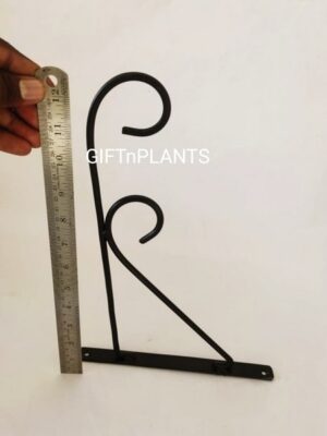 Metallic Plant Stand / Hanger (Wall Mounted) for Flower Pots